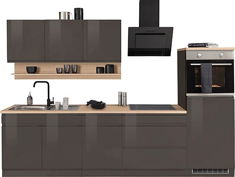 KOCHSTATION Küchenzeile »KS-Virginia« Breite 290 cm, wahlweise mit Induktio günstig online kaufen