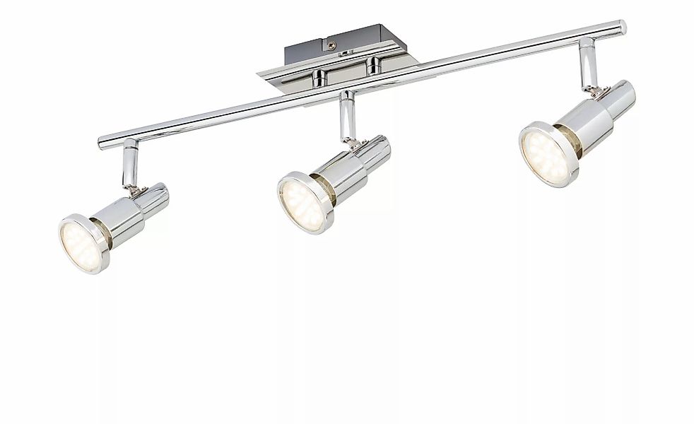 KHG LED-Deckenstrahler mit 3 schwenkbaren Spots ¦ silber ¦ Maße (cm): B: 52 günstig online kaufen