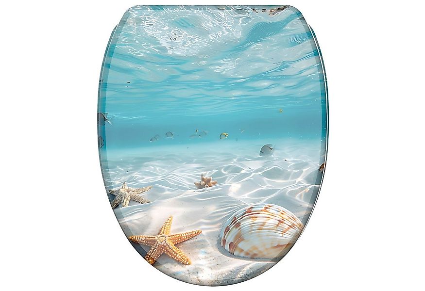 Sanilo WC-Sitz Waterworld, hochwertig, abnehmbar, leichte Montage von oben, günstig online kaufen