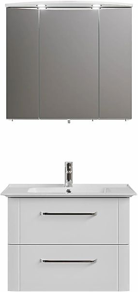 Saphir Badmöbel-Set »Badmöbel-Set Serie 3006 2-teilig Keramik-Waschtisch mi günstig online kaufen