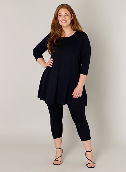 Base Level Curvy Tunikashirt "Aria", mit Rundhalsausschnitt günstig online kaufen