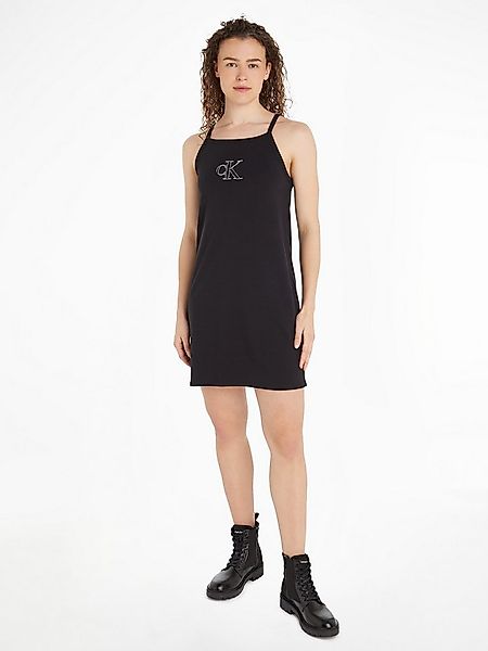 Calvin Klein Jeans Trägerkleid OUTLINED CK STRAPPY TANK DRESS mit Logoprägu günstig online kaufen