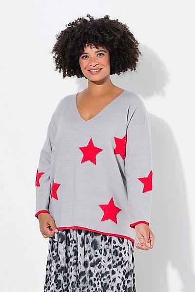 Angel of Style Strickpullover Pullover oversized Sterne Langarm günstig online kaufen