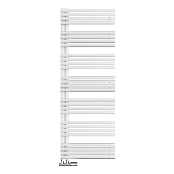 Emke Handtuchheizkörper 166 × 60 cm mit Seitenanschluss Weiß Badheizkörper günstig online kaufen
