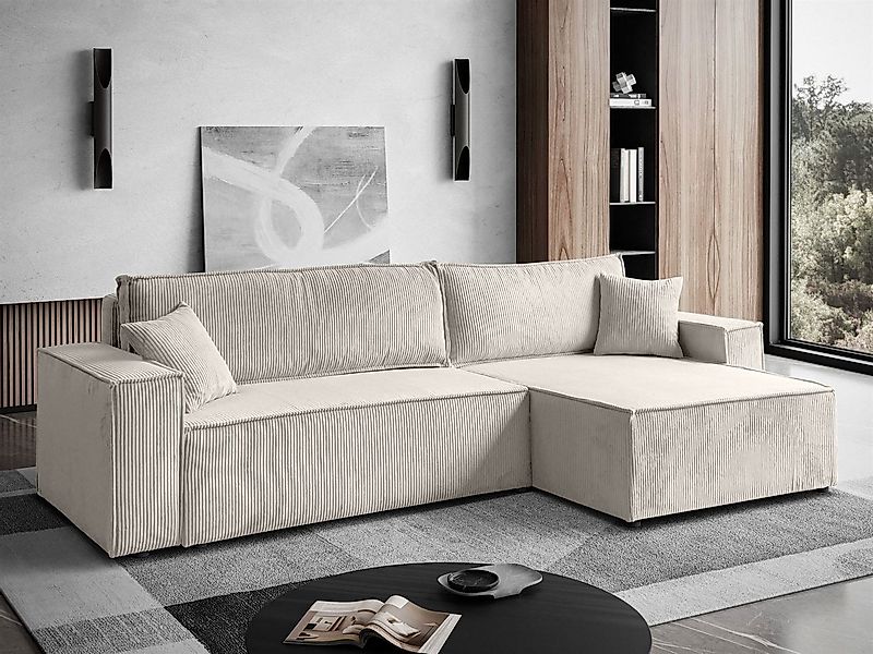 Lookway Ecksofa CARLO L-Form mit Lieferung bis in die Wohnung, mit Bettkast günstig online kaufen