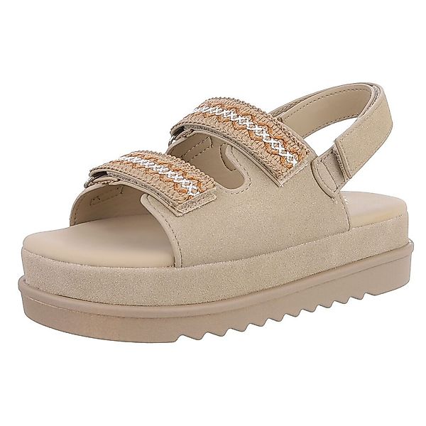 Ital-Design Bequeme Damen-Sandalen mit verstellbaren Riemen, günstig online kaufen