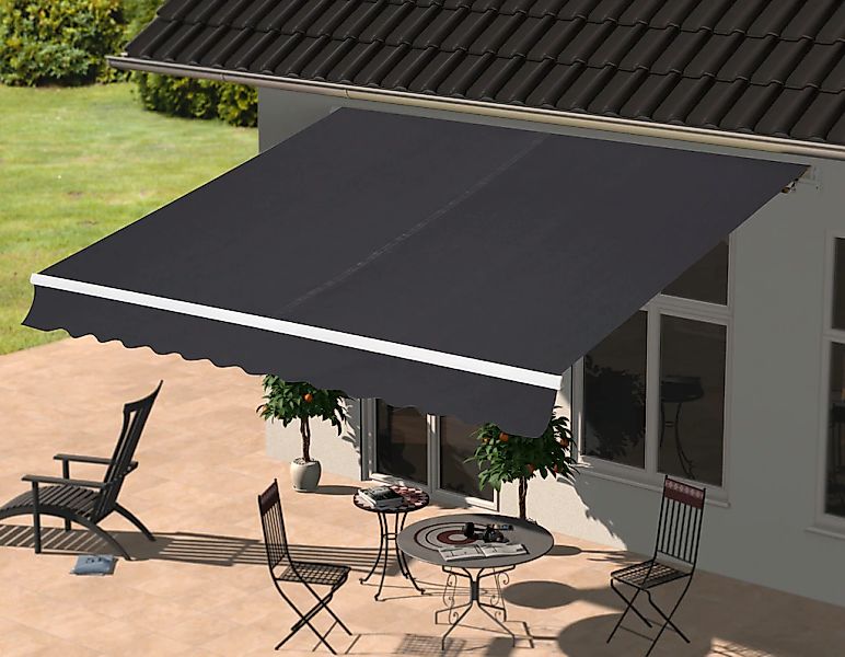 KONIFERA Gelenkarmmarkise "Fuengirola" Breite/Ausfall: 350/200 cm, Neigungs günstig online kaufen