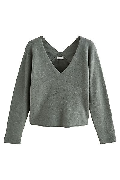Next Kaschmirpullover PREMIUM Strickpullover V-Ausschnitt 100% günstig online kaufen