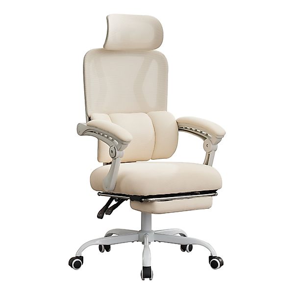 UEV Bürostuhl Ergonomisch mit Fußstütze mesh günstig online kaufen