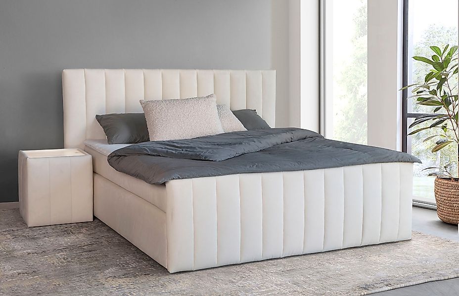 INOSIGN Boxspringbett »Effy inkl. Bettkasten und Topper, erhältlich in der günstig online kaufen