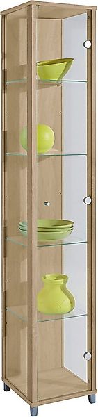 fif möbel Vitrine OPTIMA Höhe ca. 172 cm Standvitrine/Glasvitrine 1x Glastü günstig online kaufen