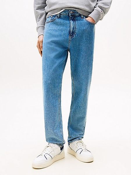 Tommy Jeans Gerade Jeans Isaac Relaxed Tapered Mit Gürtelschlaufen günstig online kaufen