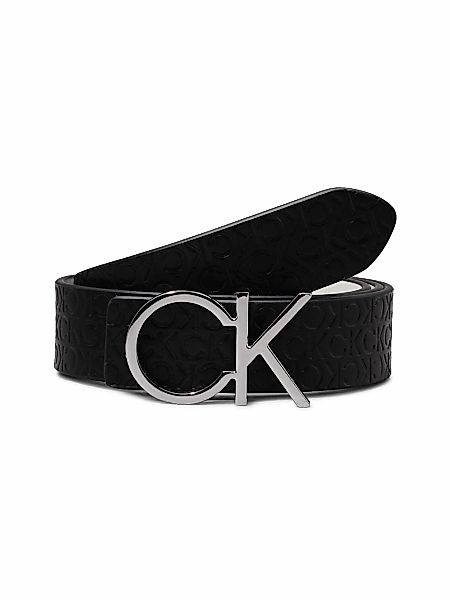 Calvin Klein Ledergürtel "CK REVERSIBLE BELT 3.0 MONO", mit Logoschnalle günstig online kaufen