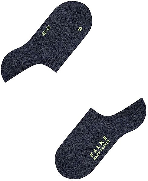 Falke Keep Warm Sneaker Socke Navy - Größe 37-38 günstig online kaufen