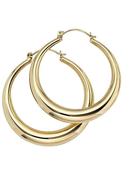 JOBO Paar Creolen, rund 333 Gold günstig online kaufen