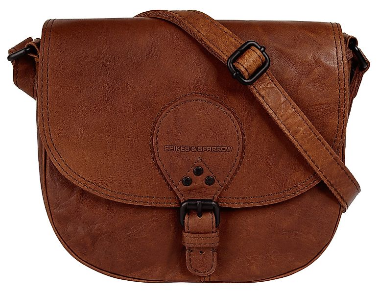 Spikes & Sparrow Umhängetasche, echt Leder günstig online kaufen