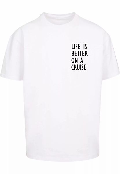 Merchcode T-Shirt "Merchcode Herren Life Is Better Heavy Oversized Tee" günstig online kaufen