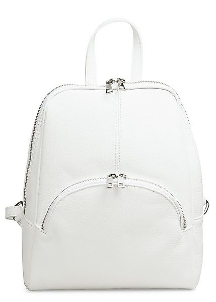 Caspar Cityrucksack eleganter großer Damen Leder Backpack - PREMIUM LINE - günstig online kaufen