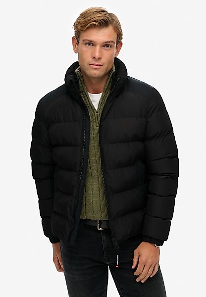 Superdry Steppjacke "SPORTS PUFFER JACKET" ohne Kapuze günstig online kaufen