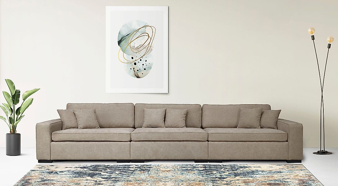 Home affaire 3-Sitzer Skara, Lounge-Sofa mit günstig online kaufen