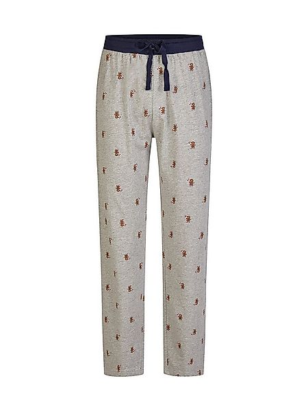 HAPPY SHORTS Pyjamahose XMAS Grey Gingerbread Schlafhose Loungewear Weihnac günstig online kaufen