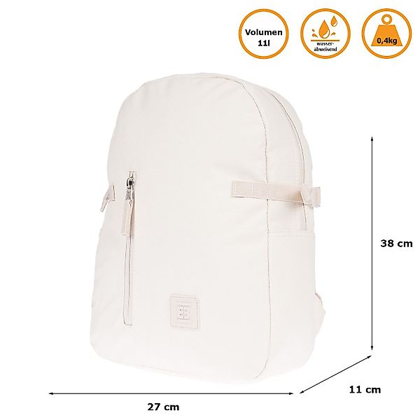 Christian Wippermann Cityrucksack Kleiner Rucksack City günstig online kaufen