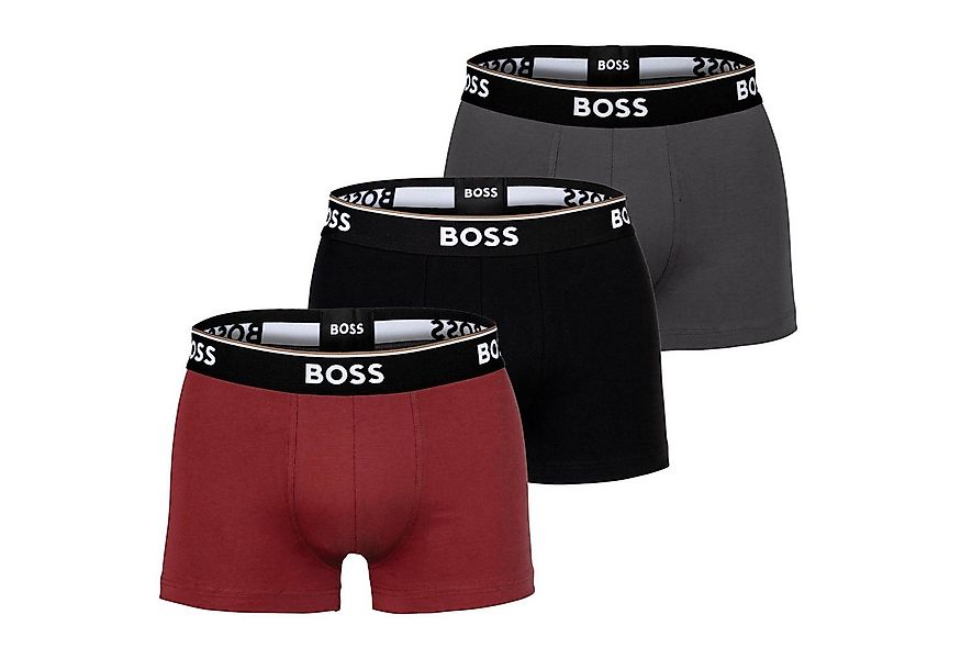 BOSS Boxer Herren Boxershort 3er Pack Baumwolle (Packung, 3er Pack) günstig online kaufen