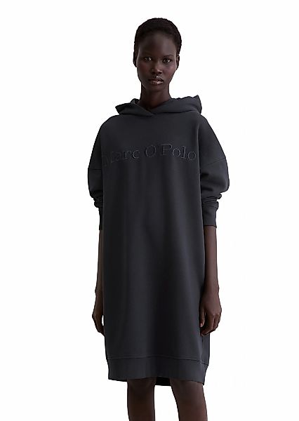 Marc OPolo Sweatkleid "mit Kapuze" Ton-in-Ton-Markenstickerei günstig online kaufen