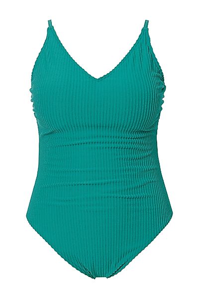 Studio Untold Badeanzug Badeanzug SoftcupsStruktur V-Ausschnitt günstig online kaufen