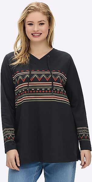 Sheego Langarmshirt "Shirt" 1 Stk. günstig online kaufen