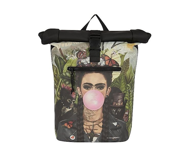 NEW REBELS Laptoprucksack Roll Up RollTop Kurier Rucksack Freizeitrucksack günstig online kaufen