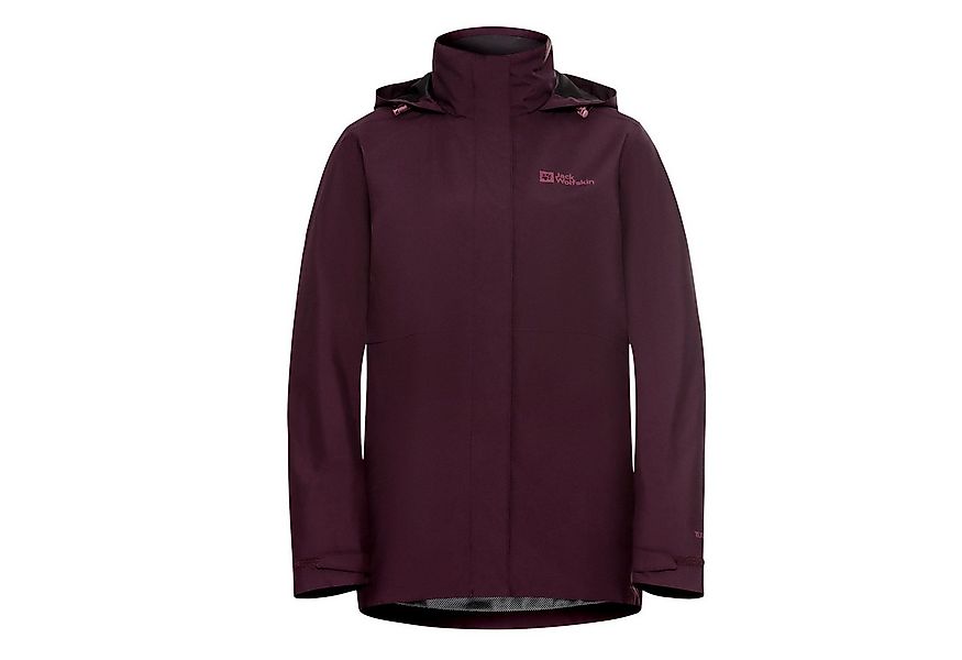 Jack Wolfskin Trekkingjacke Rotwand 3 in 1 Jacke W mit Logo und Markenschri günstig online kaufen
