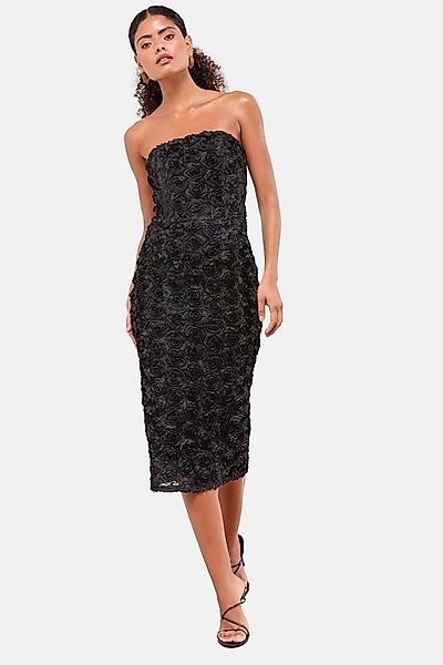 LIPSY Midikleid Lipsy Figurbetontes Bandeau-Midikleid mit Struktur (1-tlg) günstig online kaufen