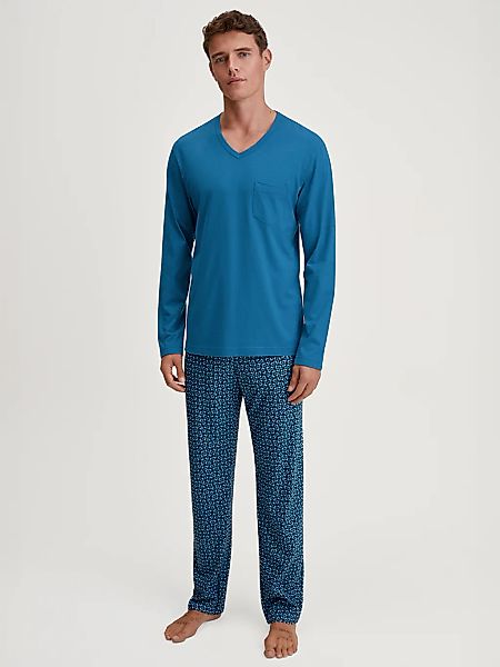 CALIDA Schlafanzug "Relax Imprint 2" 2 tlg. atmungsaktiv, Cotton, leicht, w günstig online kaufen