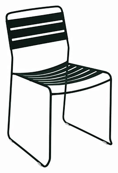 Stapelbarer Stuhl Surprising metall schwarz - Fermob - Schwarz günstig online kaufen