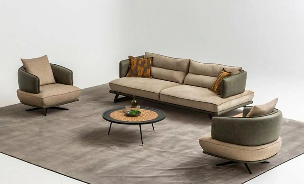 JVmoebel Sofa Wohnzimmer Modern Sofa Set Designer Couch Garnitur Polster, M günstig online kaufen