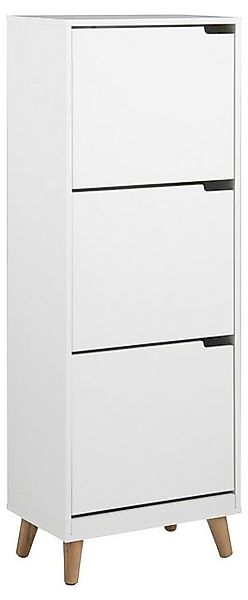 freiraum Schuhkipper Mitra, in weiss, MDF - 47x133,5x30cm (BxHxT) günstig online kaufen