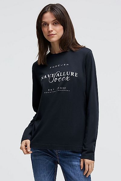 SOCCX Langarmshirt aus Baumwolle günstig online kaufen