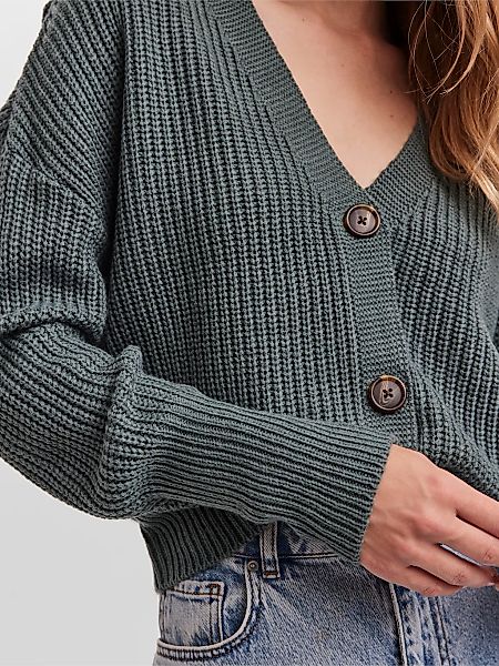 Vero Moda Strickjacke VMLEA LS V-NECK CUFF CARDIGAN günstig online kaufen