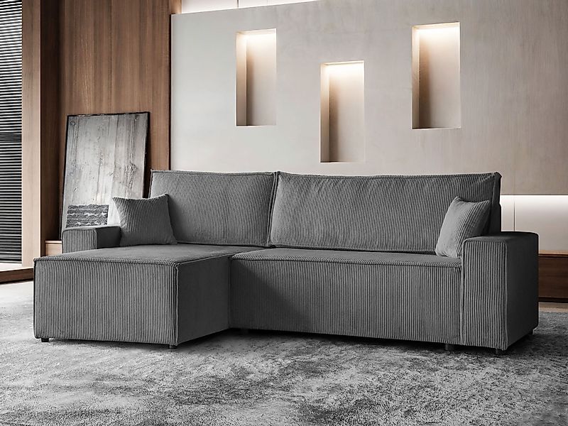 Beautysofa Ecksofa im Cordstoff HEKTOR, mit günstig online kaufen
