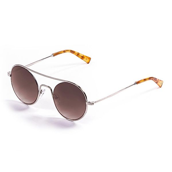 Lenoir Eyewear Cercle Sonnenbrille CAT3 Shiny Silver With Gradient Brown Le günstig online kaufen