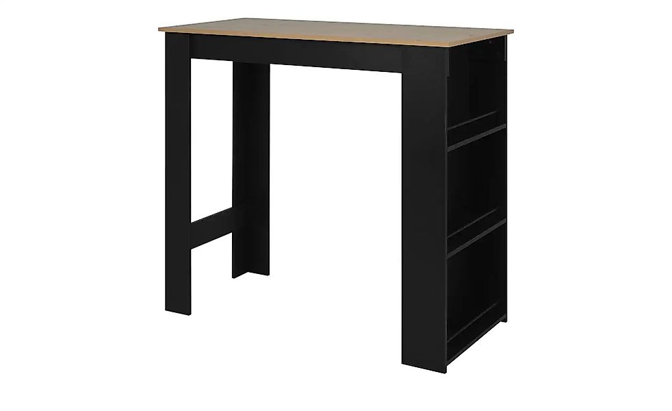 Bartisch  Oliver ¦ schwarz ¦ Maße (cm): B: 60 H: 107 Tische > Bartische - H günstig online kaufen