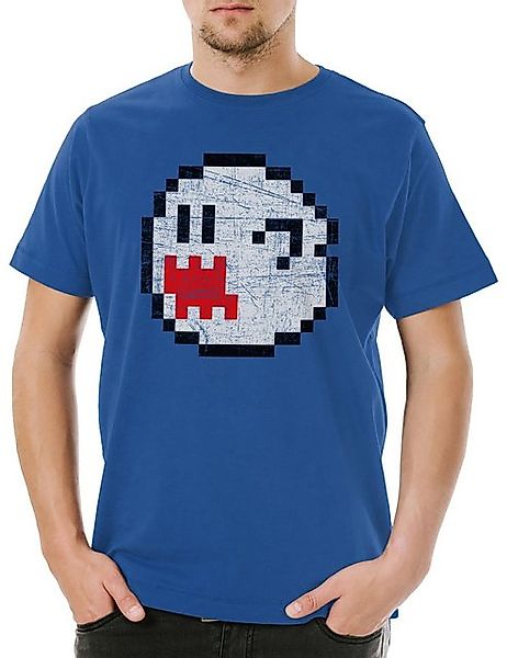 Urban Backwoods Print-Shirt Urban Backwoods Pixel Ghost Herren T-Shirt Roya günstig online kaufen