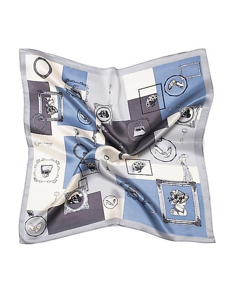 MayTree Seidentuch Seidentuch quadratisch Victoria 53x53, (Stück), 100% Sei günstig online kaufen