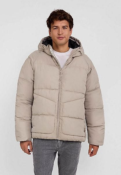 Respect Winterjacke Steppjacke mit Reißverschlusstaschen und Ärmelpatch  (X günstig online kaufen