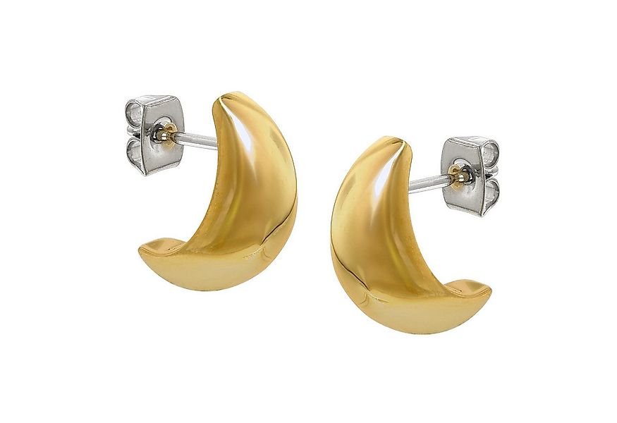 Boccia Paar Creolen Damen-Titan Goldfarben günstig online kaufen