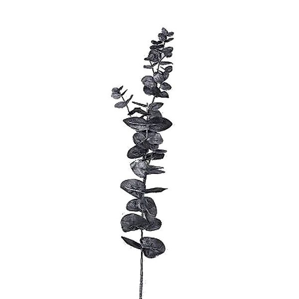 Kunstblume Dekozweig - Eukalyptus - schwarz günstig online kaufen