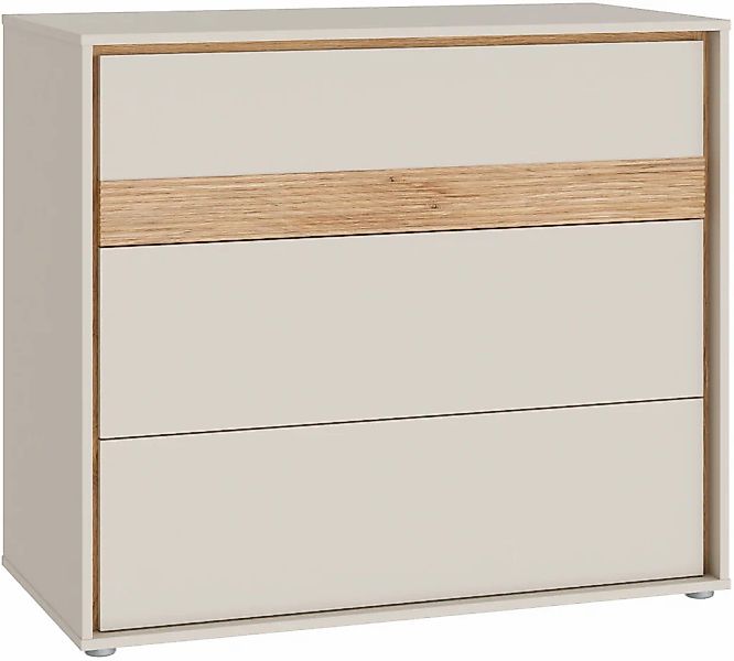 FORTE Schubkastenkommode, B/H/T 96,3/84,1/50,2 cm günstig online kaufen