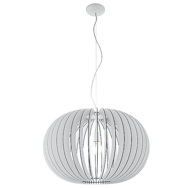 EGLO Pendelleuchte "STELLATO" weiß, rund, 60W, günstig online kaufen