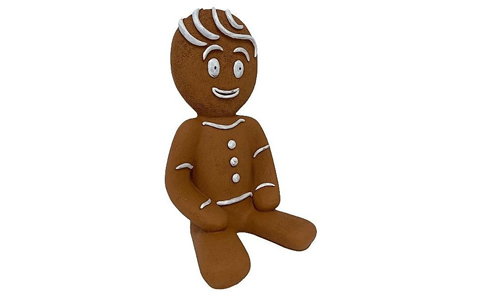Figurendiscounter Weihnachtsfigur Dekofigur Lebkuchenmann sitzend 46 x 25 x günstig online kaufen
